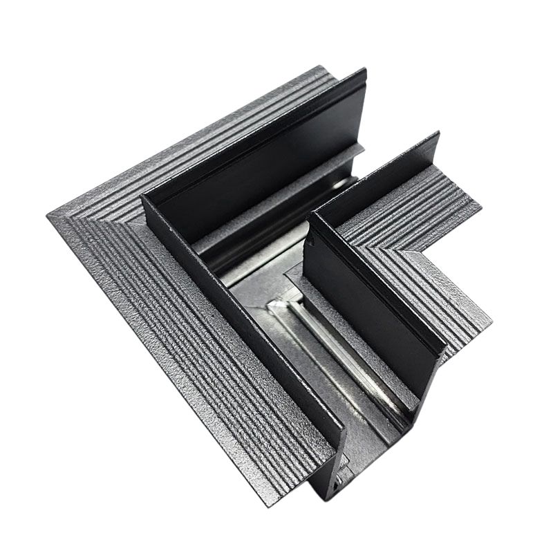 Akimi - Nối Ray Nam Châm Gắn Âm Series 3.0 Nối L | AKS3-38